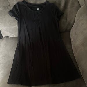 art class Black Short Sleeve A-Line Kids Dress
